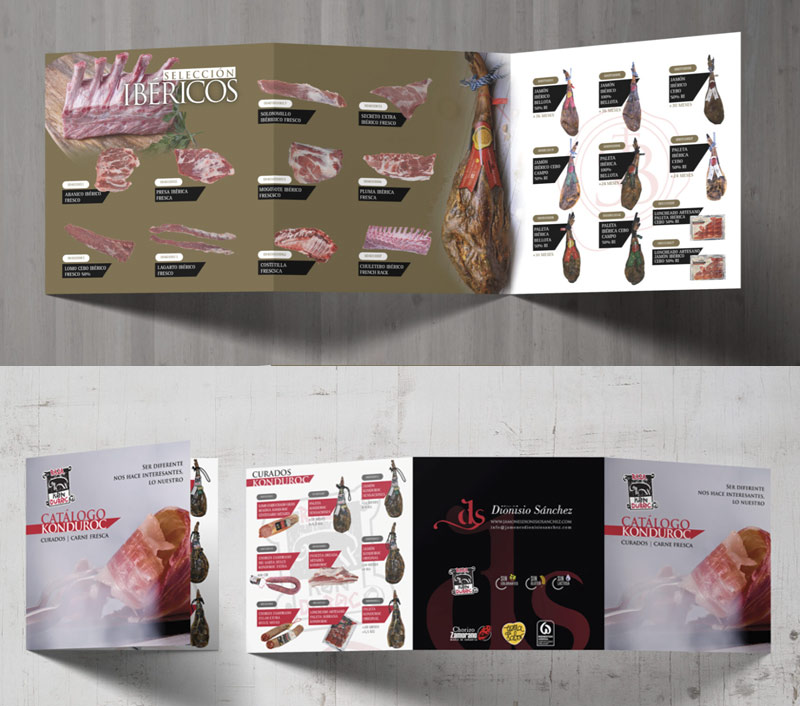 Diseño gráfico promocional para empresas del sector de alimentación y bebidas